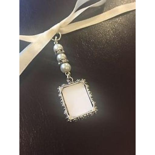 Bouquet Memory Charm Rectangle Photo Frame