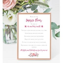 weddingsignsdancefloorrulesfloralv3.png